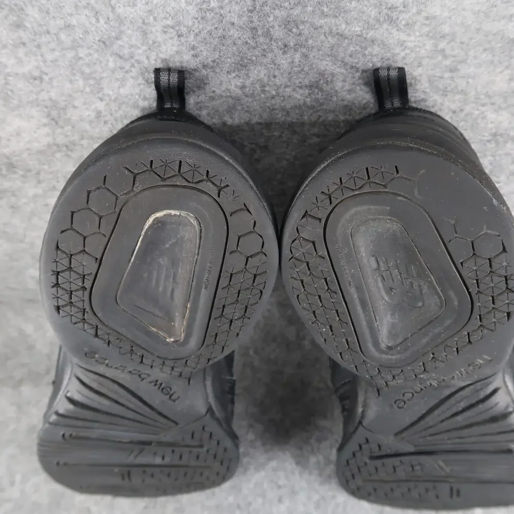 New Balance Shoes Mens 13 Athletic Trainers 624 Active Sneaker Black Leather 4E